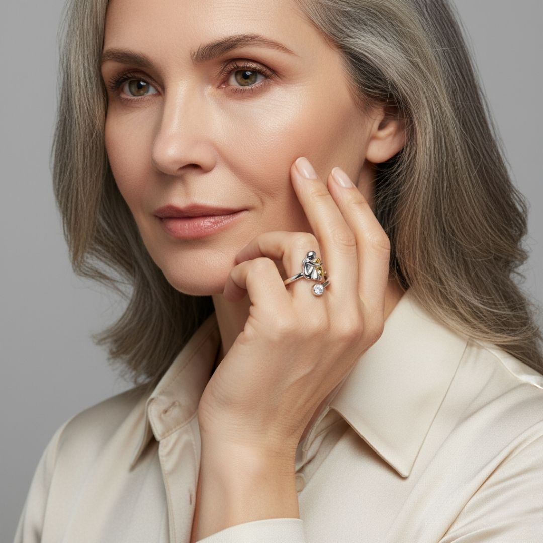 Rose™| Ring mit Stein