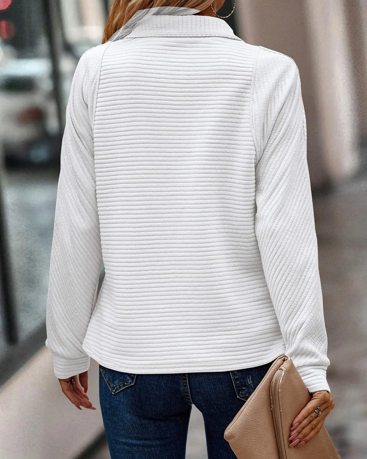 Ines | Eleganter Pullover mit V-Ausschnitt