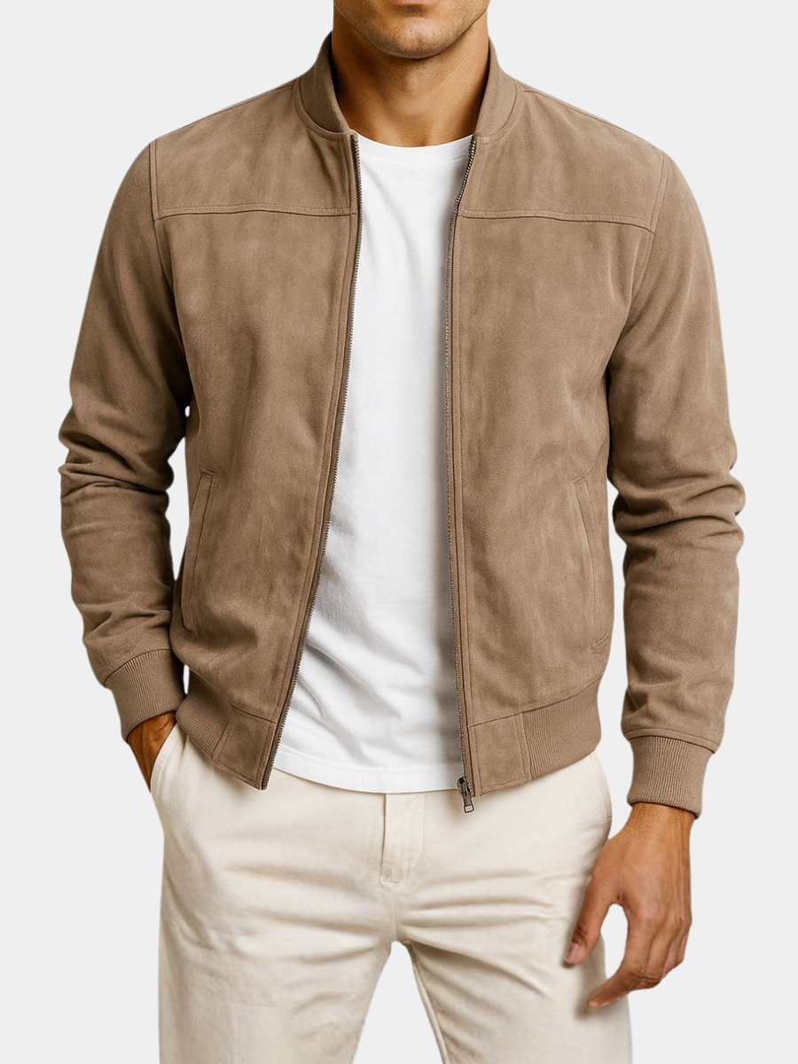 Kaltberg | Suede-Optik Jacke für Herren