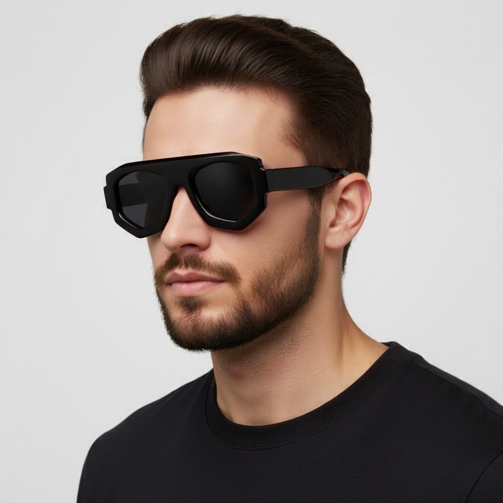 BERGAMO | Sonnenbrille mit flachem Oberteil