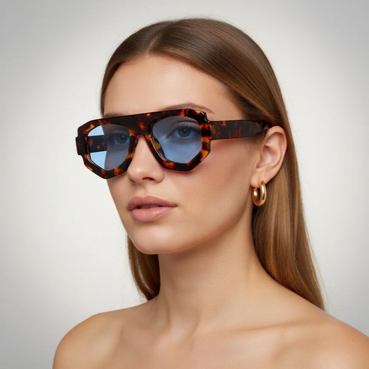 BERGAMO | Sonnenbrille mit flachem Oberteil