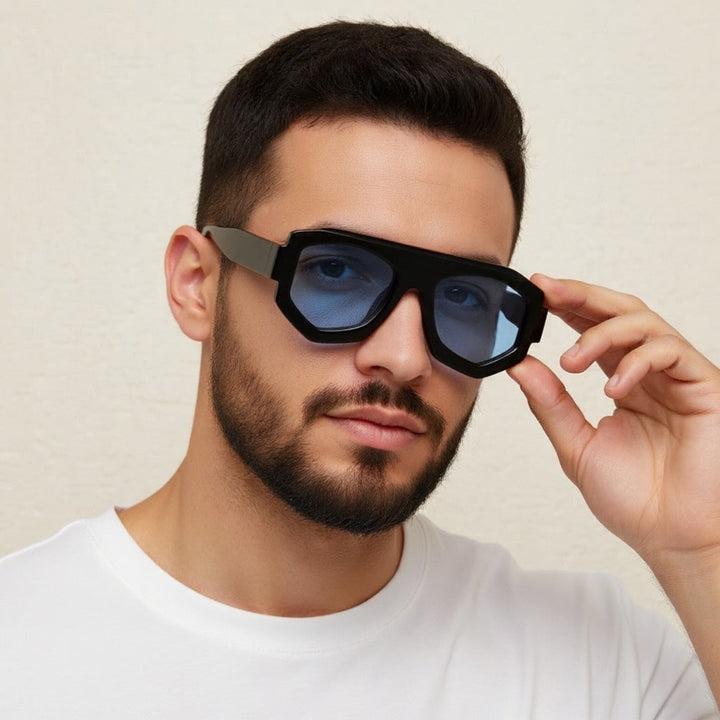 BERGAMO | Sonnenbrille mit flachem Oberteil