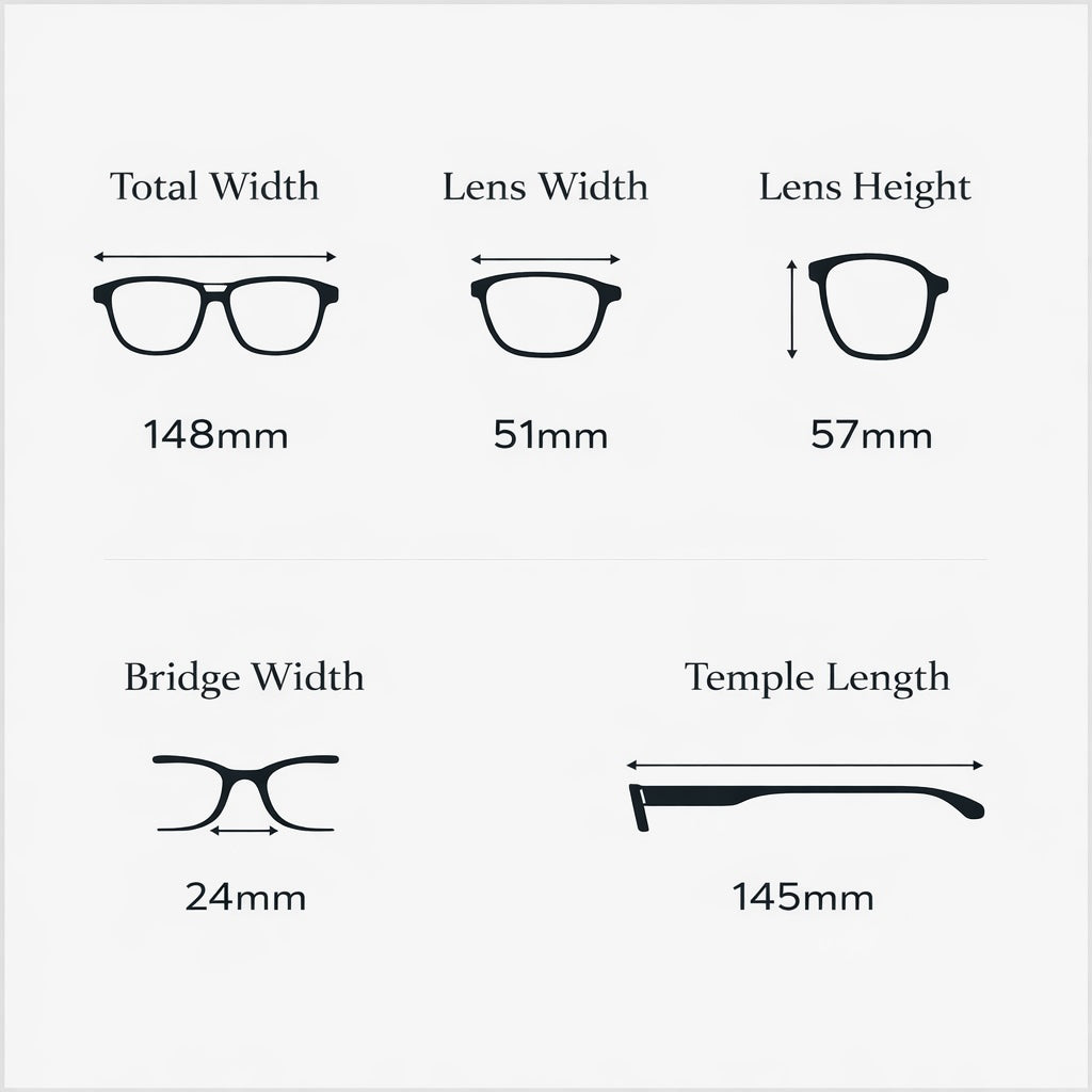 BERGAMO | Sonnenbrille mit flachem Oberteil