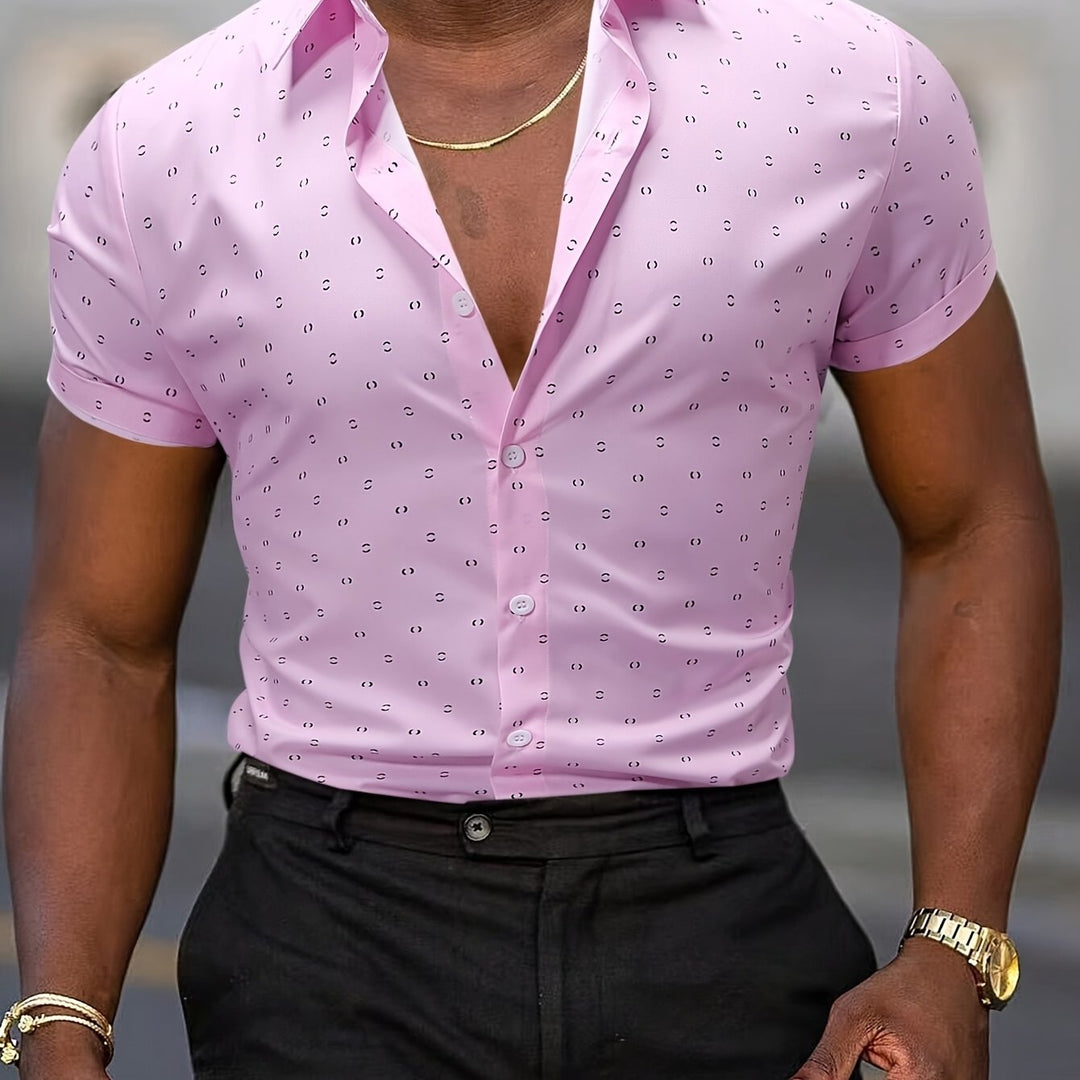 GIULIO | SOMMERHEMD MIT DRUCK