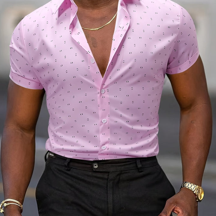 GIULIO | SOMMERHEMD MIT DRUCK